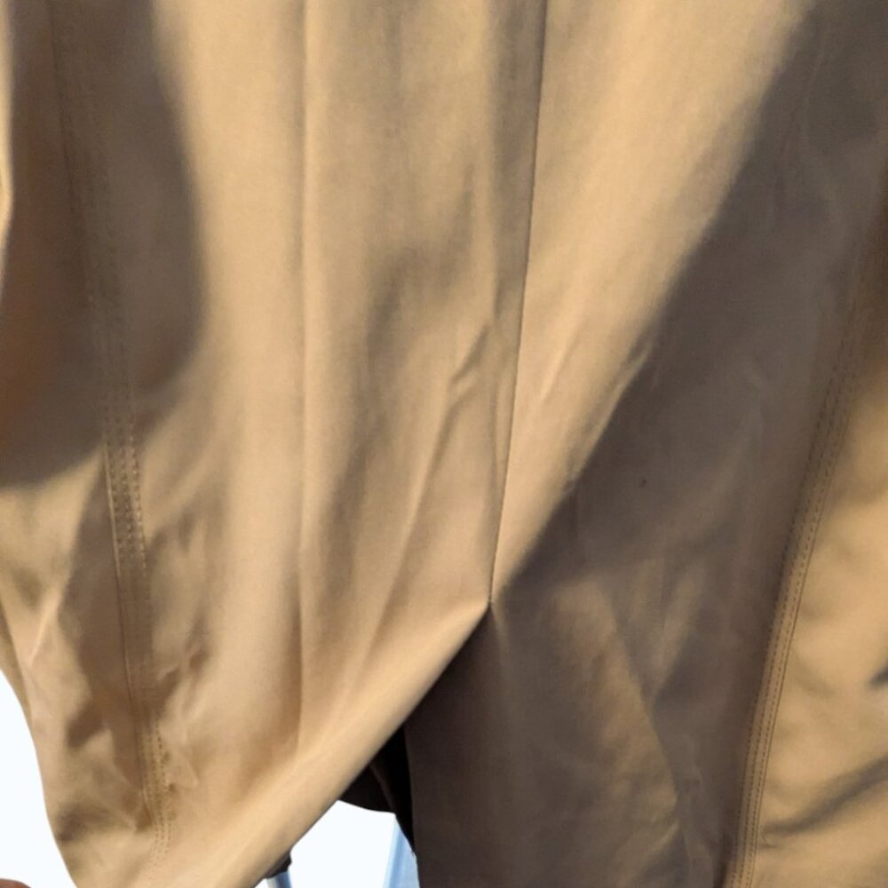 ONLY Classic Belted Short Double Breasted Trench Cost | Size L - Picture 11 of 12